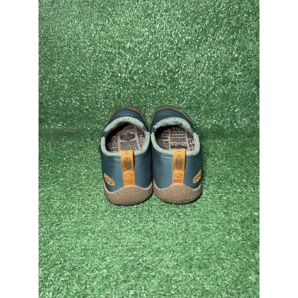 Keen Women's Slip-On Sneakers in Navy Blue with Brown Sole - Picture 7 of 9